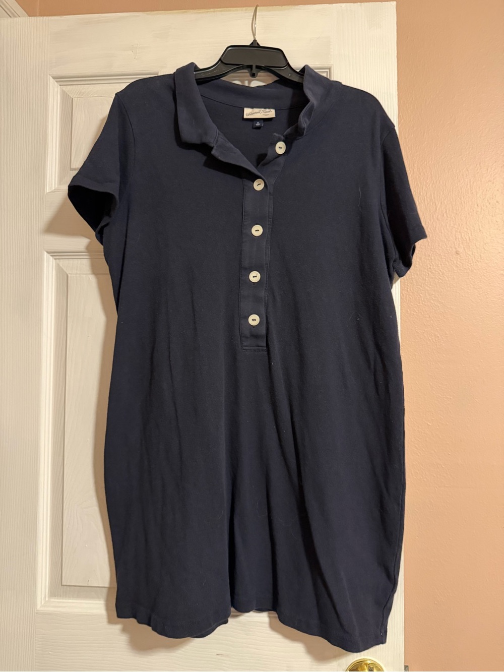 Navy Polo Dress